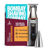Bombay Shaving Company Premium 6-in-1 Multi Grooming Trimmer for Men | Body and Beard Trimmer for Man | Multi Styling Rotary Comb, IPX6 Waterproof, 90 Min Run Time...