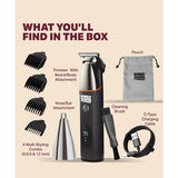 Bombay Shaving Company Premium 6-in-1 Multi Grooming Trimmer for Men | Body and Beard Trimmer for Man | Multi Styling Rotary Comb, IPX6 Waterproof, 90 Min Run Time...