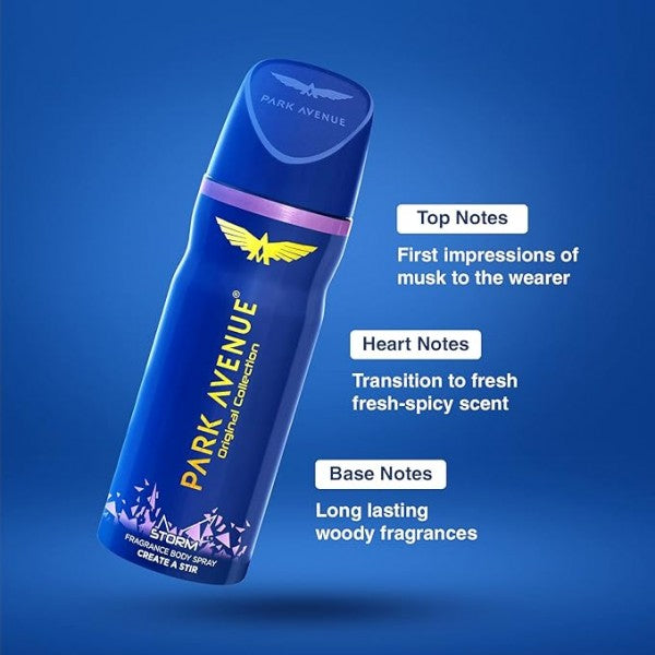 Park Avenue Deodorant Trio – Fresh, bold and long-lasting sprays