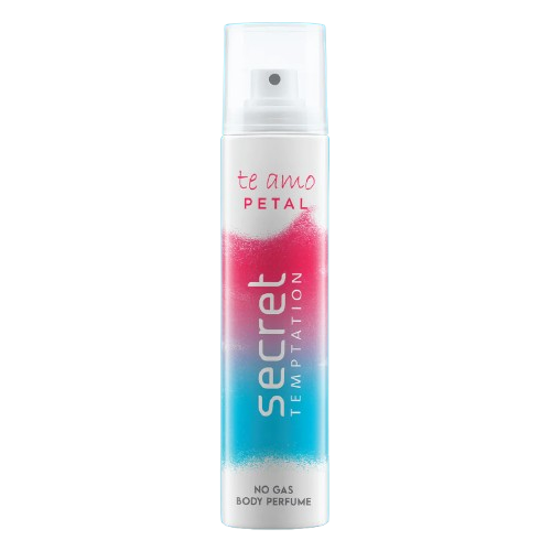 Secret Temptation Te Amo Petal No Gas Perfume Body Spray for Women, 120ml