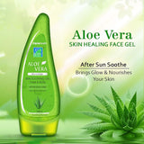 Astaberry Aloe Vera Gel - Skin Healing Gel Face & Body | Sun & Pollution Damages | Reduces acne | blemishes & scars | Unclogs the pores| 100 ml
