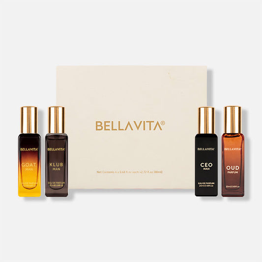BELLAVITA PERFUME GIFTSET FOR MEN(20ML X 4)