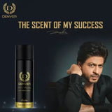 DENVER Caliber Deodorant -165ML (Pack Of 2) | Long Lasting Deo Body Spray for Men