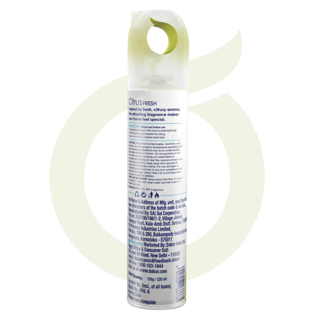 Odonil Room Air Freshener-220Ml(Citrus Fresh )