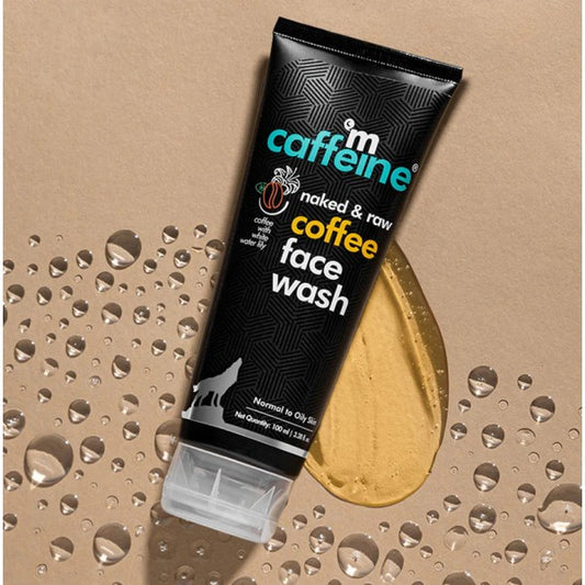 MCaffeine Tan Removal Face Wash for Men & Women | Coffee Face Wash for Oily Skin & Normal Skin | Daily Use Face Cleanser for Hot & Humid Weather - 100ml