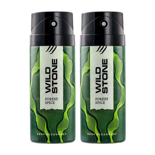 Wild Stone Forest Spice Deodorant For Men 150 ML (Pack of 2)