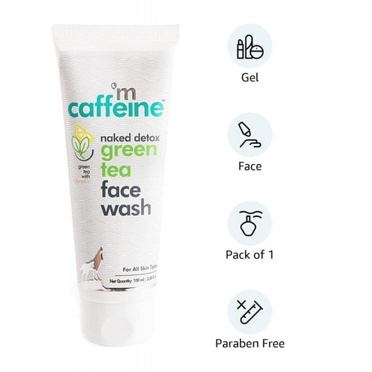 Mcaffeine Green Tea Face Wash-75ml