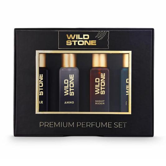 Wild Stone Perfume Gift Set for Men, Pack of 4 (4x20ml)