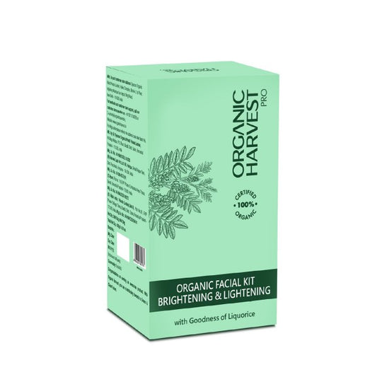 Organic Harvest Brightening & Lightening 6-step Facial Kit