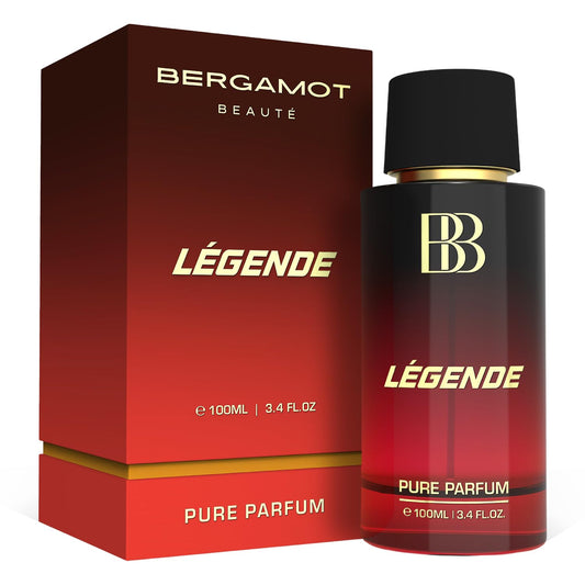 LEGENDE Pure Parfum | Bergamot, Woody & OUD | 12+ Hrs Long Lasting Perfume for Men | Higher Concentration than Eau De Parfum 100ML