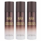 French Essence Deodorant Oud Royal, 120Ml (Combo of 3)