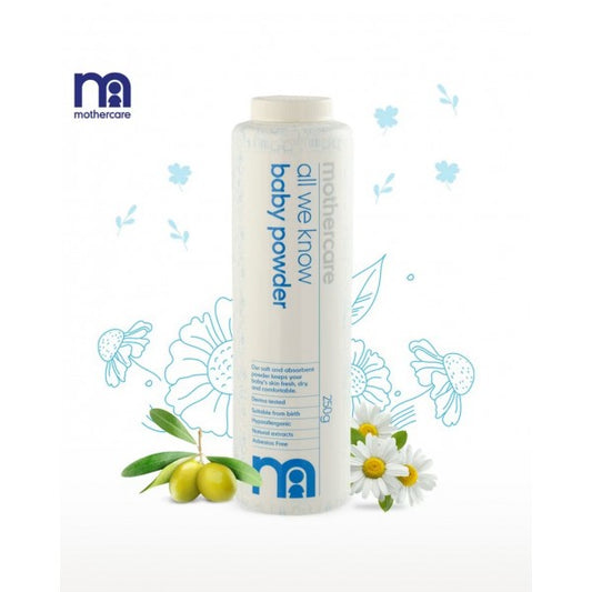 Mothercare All We Know Baby Powder 250G