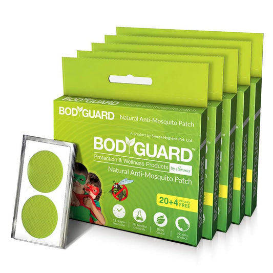 Bodyguard Natural Anti Mosquito Repellent Patches - 120 Patches