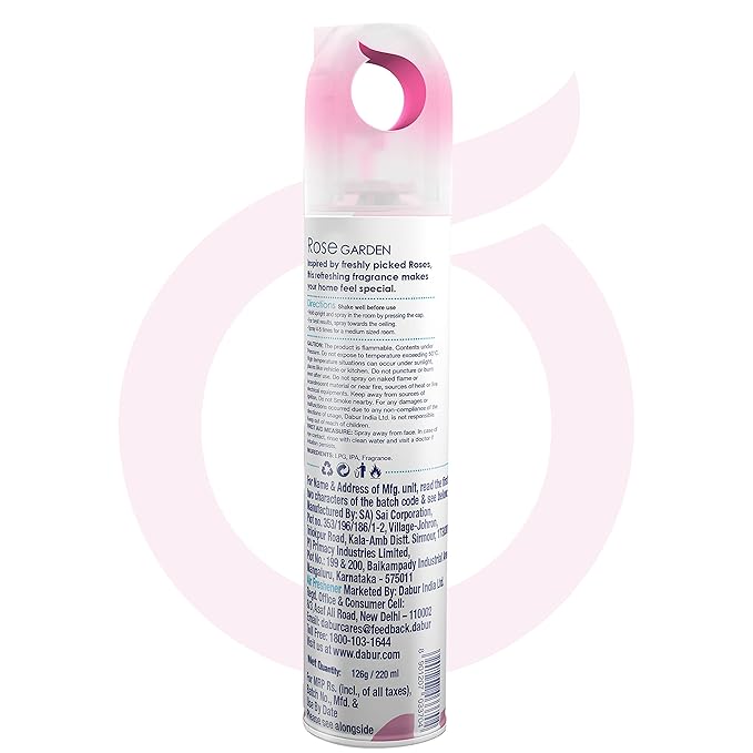 Odonil Room Air Freshner Spray - 220Ml (Rose Garden)