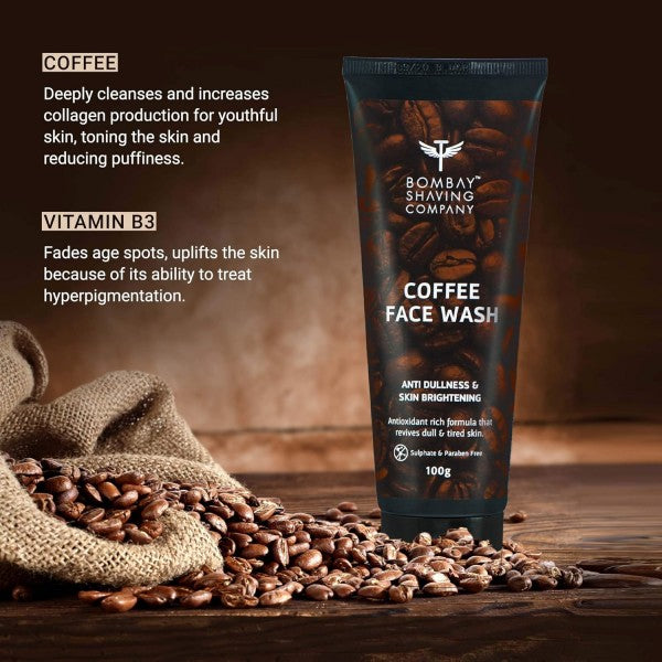 Bombay Shaving Company Coffee Face Scrub 100gm