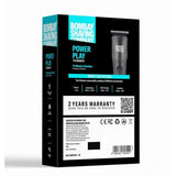 Bombay Shaving Company Power Play Trimmer For Men Trimmer 75 min Runtime 5 Length Settings (Black)