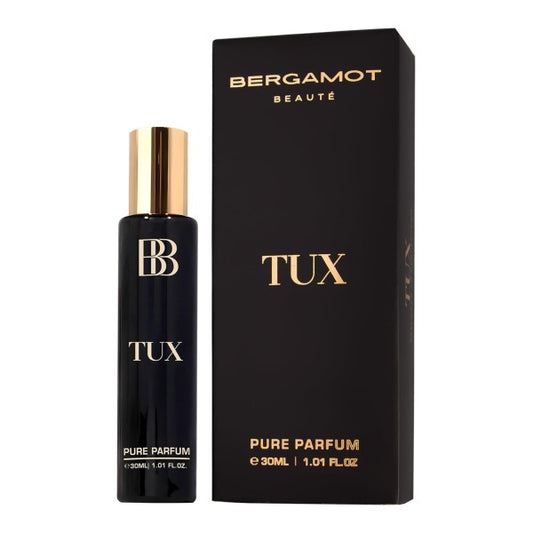 Bergamot Beaute TUX Aquatic Pure Parfum| Grapefruit, Leather & Amber |12+Hrs Long Lasting Perfume for Men| Higher Concentration than Eau De Parfum 30ML