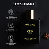 Bellavita CEO MAN Luxury Perfume, 100ml
