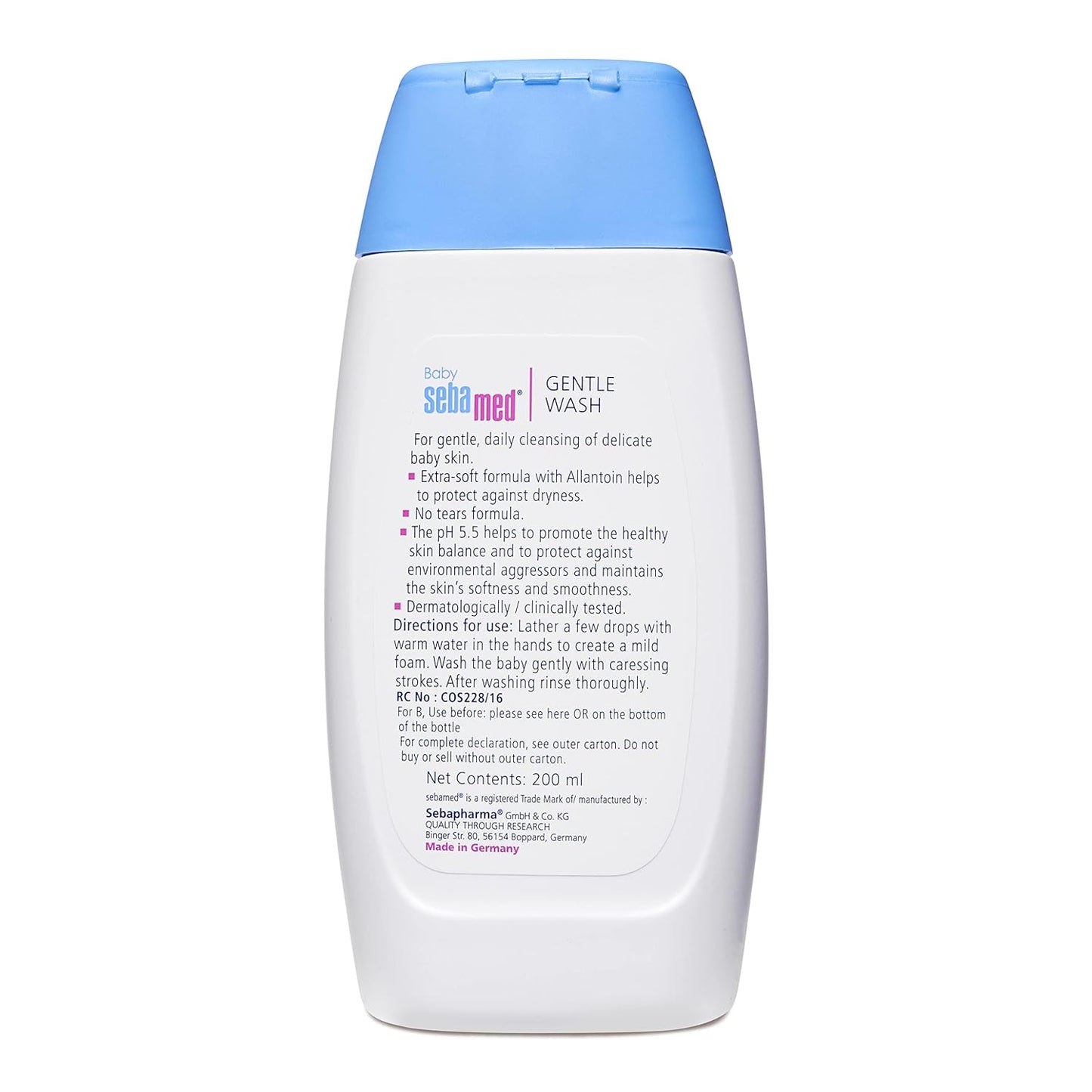 Sebamed Baby Gentle Wash 200ml