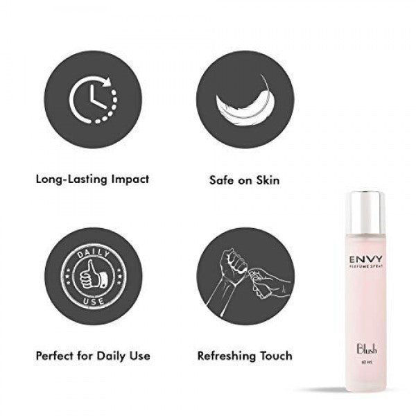 ENVY Blush Women Perfume - 60ML | Long Lasting Luxury Perfume for Women