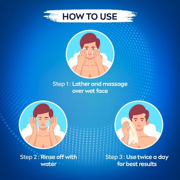 NIVEA MEN Dark Spot Reduction Face Wash 100 g | With Ginko and Ginseng Extracts for Clean, Healthy & Clear Skin in Summer | 10 X Vitamin C Effect for Radiant Skin |For Dark Spot Reduction