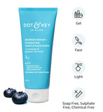 DOT & KEY Barrier Repair + Hydrating Gentle Face Wash With Probiotic | Ceremide Face Wash | For Dry Skin,Normal Skin & Sensitive Skin