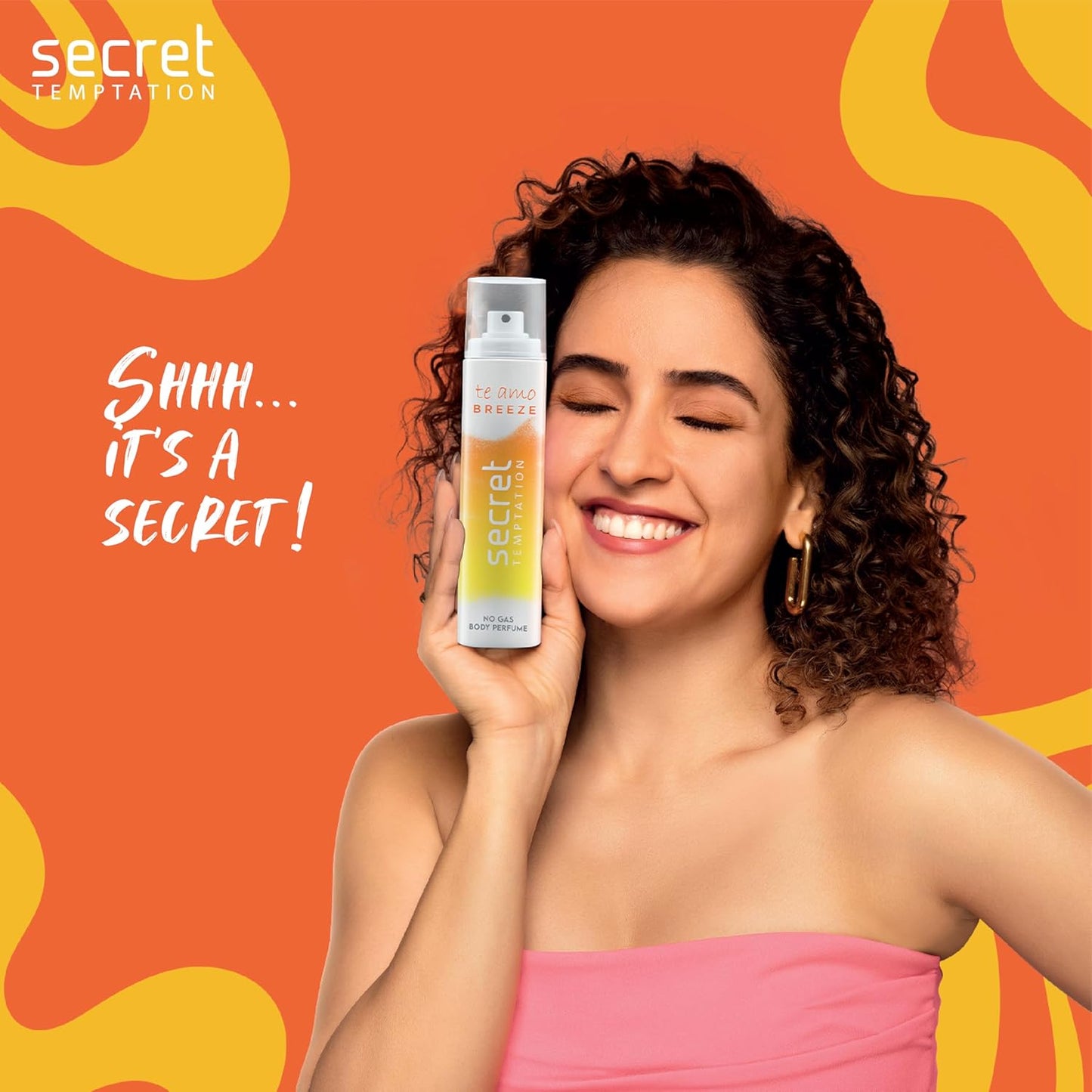 Secret Temptation Te Amo Breeze Perfume Body Spray for Women, 120ml