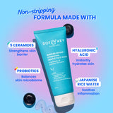 DOT & KEY Barrier Repair + Hydrating Gentle Face Wash With Probiotic | Ceremide Face Wash | For Dry Skin,Normal Skin & Sensitive Skin