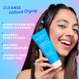 DOT & KEY Barrier Repair + Hydrating Gentle Face Wash With Probiotic | Ceremide Face Wash | For Dry Skin,Normal Skin & Sensitive Skin