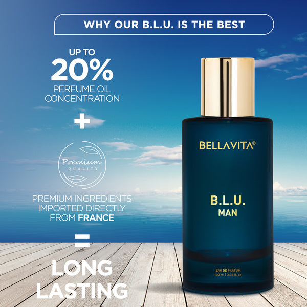 Bellavita Blu Man Perfume,100ml
