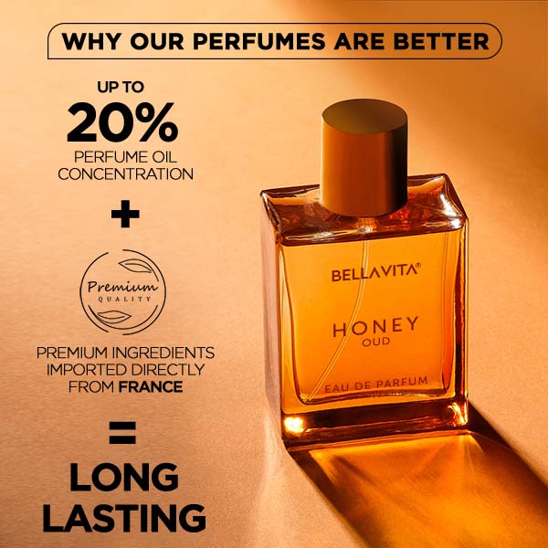 Bellavita Luxury Honey Oud Perfume, 100ml