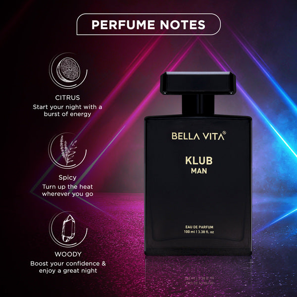 Bellavita Klub Man Luxury Perfume, 100ml