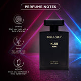 Bellavita Klub Man Luxury Perfume, 100ml