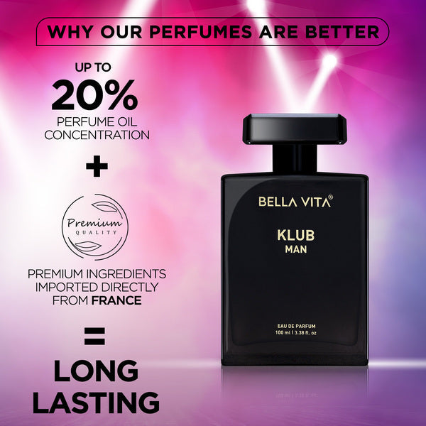 Bellavita Klub Man Luxury Perfume, 100ml
