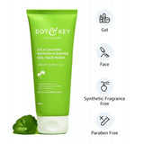Dot & Key CICA Face Wash for Acne Prone Skin, 2% Salicylic Acid with Green Tea | For Oily & Sensitive Skin | Sulphate Free for Men & Women