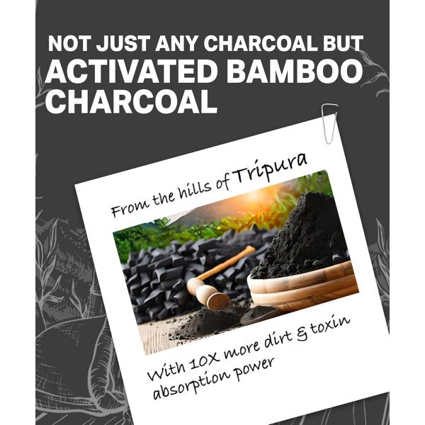 Bombay Shaving Company Charcoal Face Wash, Fights Pollution And Acne, Oil Control For Men & Women -50Gm