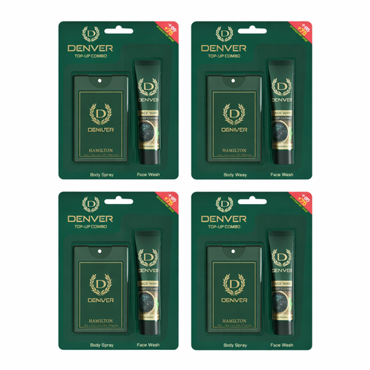 Denver Hamilton pocket perfume and acne clear face wash combo pack