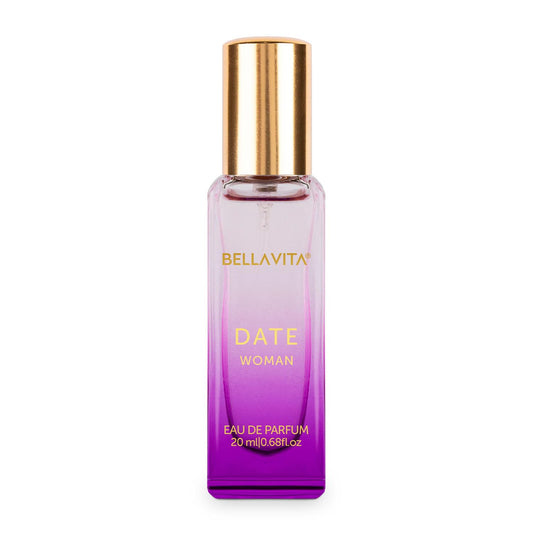 Bella Vita Luxury Date Woman Perfume | Long Lasting EDP 20ml | Floral & Fruity Fragrance with Pink Pepper, Jasmine & Vanilla
