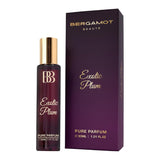 Bergamot Beaute EXOTIC PLUM Pure Parfum| Plum, Honey & Vanilla | 12+ Hrs Long Lasting Perfume for Women | Higher Concentration than EDP 30ML