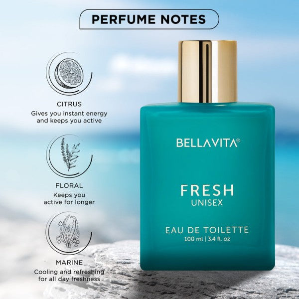 Bellavita Fresh Luxury Perfume For Men,Women, 100ml