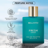 Bellavita Fresh Luxury Perfume For Men,Women, 100ml