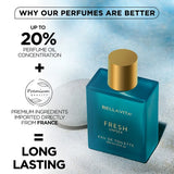 Bellavita Fresh Luxury Perfume For Men,Women, 100ml