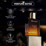 Bellavita G.O.A.T Luxury Perfume For Men, 100ml
