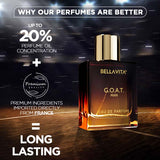 Bellavita G.O.A.T Luxury Perfume For Men, 100ml