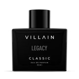Villain Legacy Classic Luxury Premium Long Lasting Fragrance Eau de Perfum for Men, 50ml