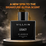 Villain Legacy Classic Luxury Premium Long Lasting Fragrance Eau de Perfum for Men, 50ml