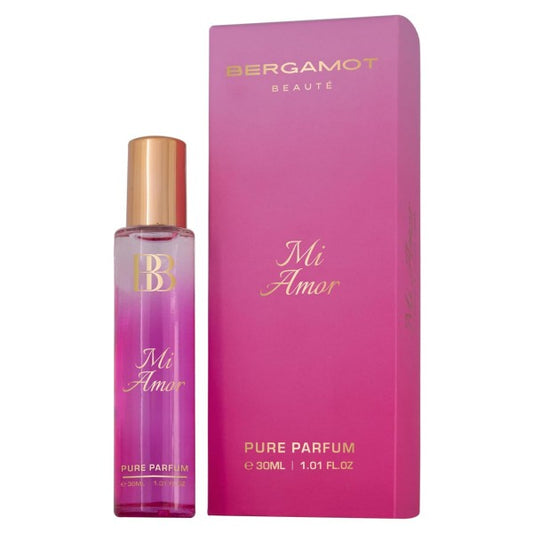 MI AMOR Pure Parfum | Pear, Rose & Cashmere | 12+ Hrs Long Lasting Perfume for Women | Higher Concentration than Eau De Parfum 30ML