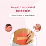 Sirona Herbal Period Pain Relief Patches - Pack of 5 | Instant Relief from Menstrual Cramps | Cool Patches with No Chemical Actives | No Side Effects