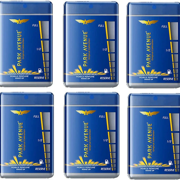 Park Avenue Good Morning pocket perfume combo pack of 6 for men