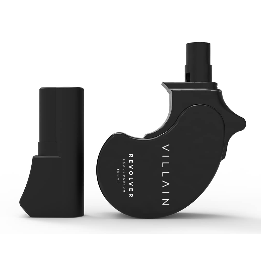 Villain Revolver Eau de Parfum for Men | Woody & Oriental Long Lasting Fragrance | Premium Perfume - 100ml Special Pack